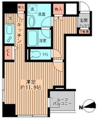 プレミアステージ内神田の物件間取画像